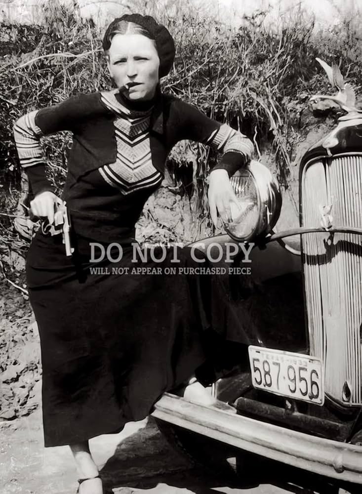 Amazon.co.jp: Bonnie Parker 写真 11 X 15 - 有名な1933年の